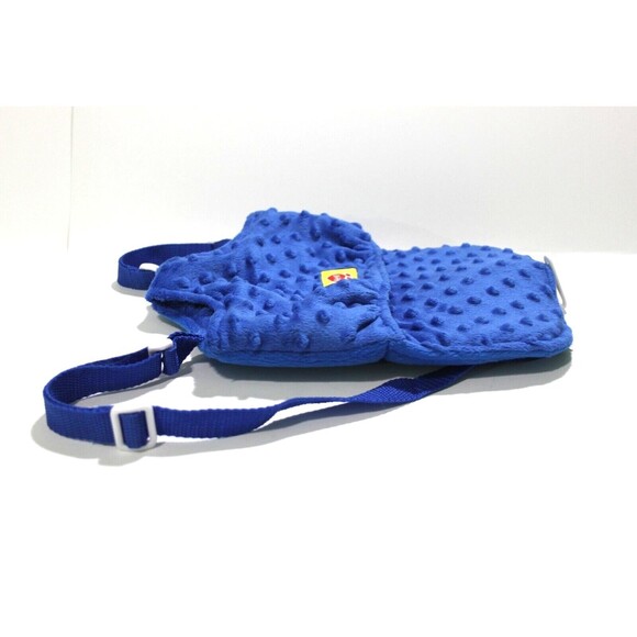 Build A Bear Workshop Plush Blue Baby Animal Carrier Adjustable Straps Backpack - Picture 4 of 8